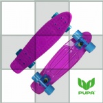 22 inch plastic Cruiser Skateboard Purple