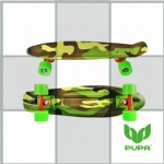 22 inch plastic Cruiser Skateboard with print design
