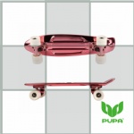 22 inch plastic Cruiser Skateboard with metal plate finish