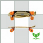 22 inch plastic Cruiser Skateboard with metal plate finish