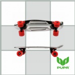 22 inch plastic Cruiser Skateboard with metal plate finish