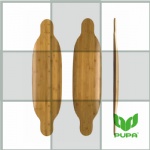 37.95*10 inch Drop Through Bamboo longboard deck