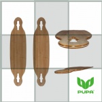37*8.5 inch Drop Through Bamboo longboard deck