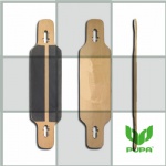 39*9 inch maple longboard deck