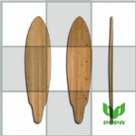 40*9.2 inch bamboo longboard deck