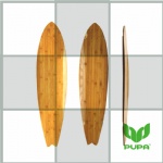 40*9.5 inch bamboo longboard deck