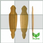 40*9.6 inch bamboo longboard deck