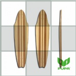 41.2*9.5 inch bamboo longboard deck