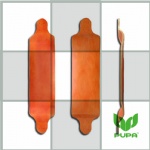 41.3*9.6 inch maple drop down longboard deck