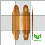 41*10 inch bamboo longboard deck