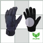 Leather slide gloves for freeride