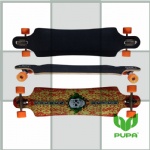 43*10 inch drop through down longboard Complete