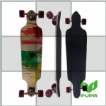 39.5*10 inch drop down maple Longboard Complete
