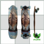 37*10 inch maple longboard Complete for downhill