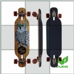 38*9.5 inch drop through longboard Complete for freeride