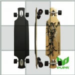 39*9.5 inch maple longboard Complete for freeride