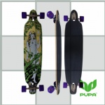 41*9 inch maple longboard Complete for freeride