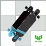 39.4*8.7 inch drop through maple longboard Complete
