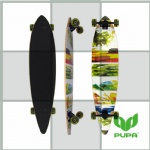 46*9 inch pintail maple longboard for freeride