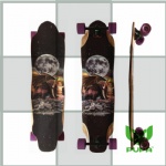 37*9.75 inch maple longboard for downhill