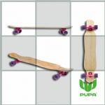 46*9.25 inch dancing bamboo longboard