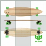 36*9 inch pintail bamboo longboard
