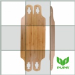 40*9.5 inch drop through bamboo deck