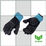Leather slide gloves for freeride for 2016
