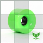 65*47mm longboard wheels with round lip